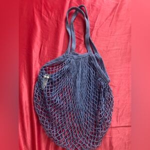 blue mesh beach bag💙☀️